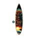 Tiki Man 2 - Surfboard Wall Art