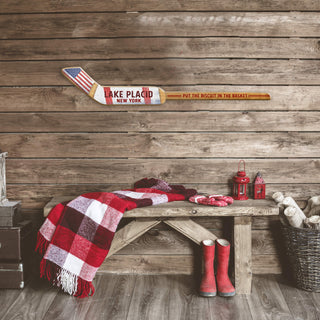 Hockey Stick Cut Up - Wood Wall Decor Meissenburg Designs