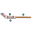 Hockey Stick - USA Flag