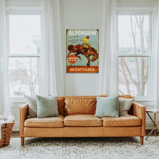 Cowpokes and Friendly Folks: Alpenglow - Wood & Metal Wall Art by Alpenglow Festival