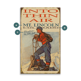 Into Thin Air - Wood & Metal Wall Art Meissenburg Designs
