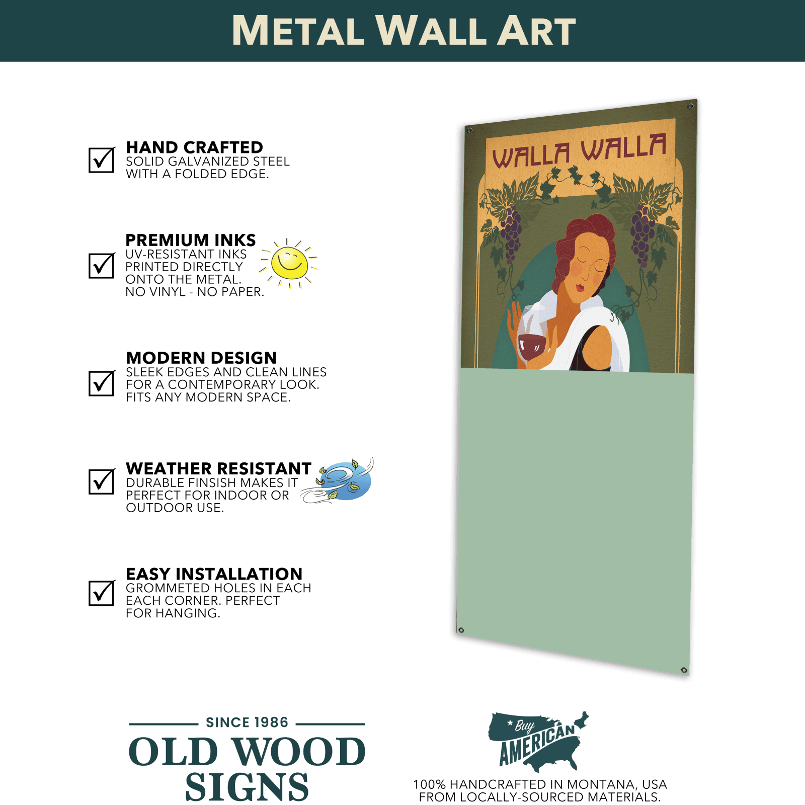 Double Black Diamond Ski Tin Sign - 20x30cm Metal Wall Art For Bar, Cafe, Or Ski Shop
