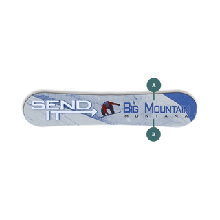 Send It - Snowboard Wall Decor