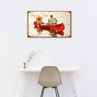 Peaceful Days - Wood & Metal Wall Art Meissenburg Designs