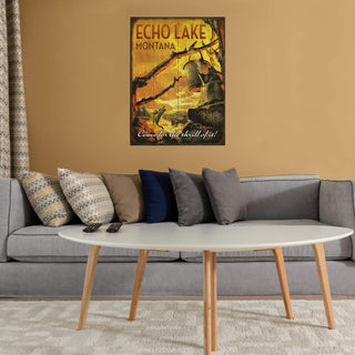 For the Thrill of It! - Wood & Metal Wall Art Meissenburg Designs