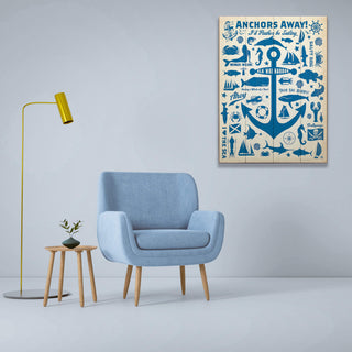 Anchors Away - Wood & Metal Wall Art Wood & Metal Wall Art Anderson Design Group