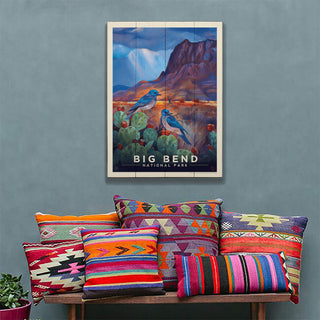 Big Bend National Park: Desert Perch - Wood & Metal Wall Art Anderson Design Group