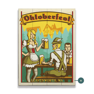 Oktoberfest: Personalized - Wood & Metal Wall Art Anderson Design Group