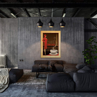 Cafe Champs Elysees - Wood & Metal Wall Art Anderson Design Group