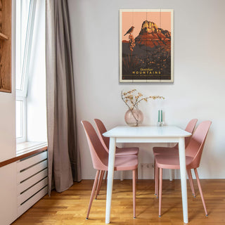 Guadalupe Mountains National Park: Early Bird - Wood & Metal Wall Art Anderson Design Group