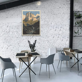 Guadalupe Mountains National Park: Deer in the Shadows - Wood & Metal Wall Art Anderson Design Group