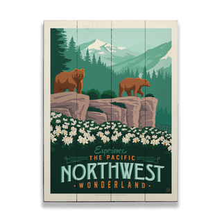 Pacific Northwest Wonderland - Wood & Metal Wall Art Anderson Design Group