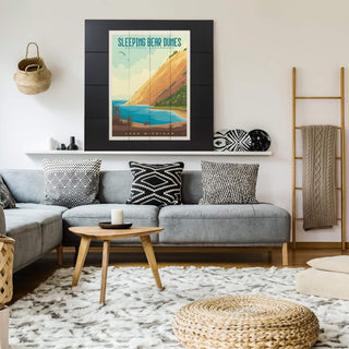 Sleeping Bear Dunes - Wood & Metal Wall Art Anderson Design Group