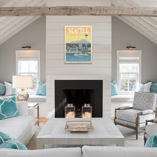 Seattle: Ferry - Wood & Metal Wall Art Anderson Design Group