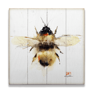 Defying Gravity Bumblebee - Wood & Metal Wall Art