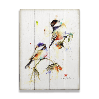 Dropping In - Wood & Metal Wall Art