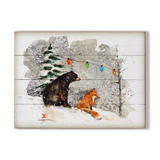 Festive Companions - Wood & Metal Wall Art