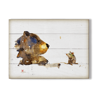 Unexpected Friendship - Wood & Metal Wall Art