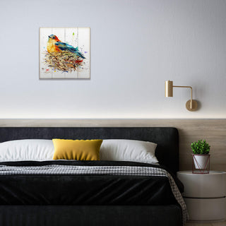 Waiting - Wood & Metal Wall Art