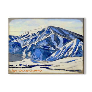 The Majesty of Sun Valley - Wood & Metal Wall Art Ed Anderson