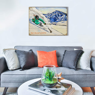 Ski the Dream in Sun Valley - Wood & Metal Wall Art Ed Anderson