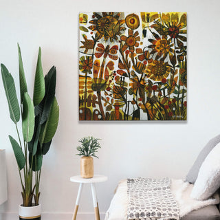 Amber - Wood & Metal Wall Art