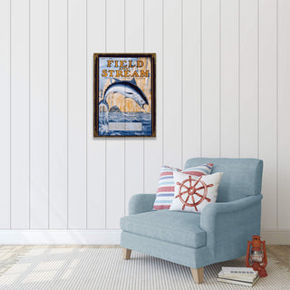 Field & Stream Cover July 1911 - Wood & Metal Wall Art by Field & Stream