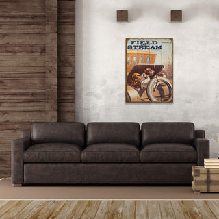 Field & Stream Cover September 1921 - Wood & Metal Wall Art Field & Stream