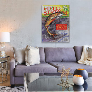 Field & Stream Cover April 2002 - Wood & Metal Wall Art by Field & Stream