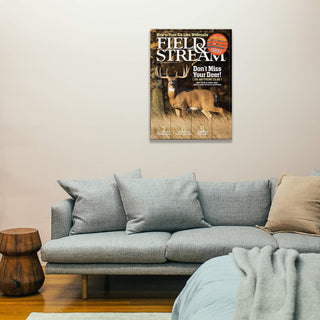 Field & Stream Cover September 2005: Whitetail - Wood & Metal Wall Art Field & Stream