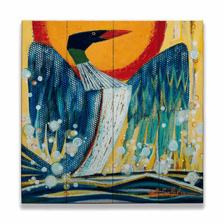 Lady of the Lake - Wood & Metal Wall Art Shelle Lindholm