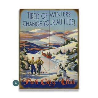 Tired of Winter? - Wood & Metal Wall Art Wood Meissenburg Designs