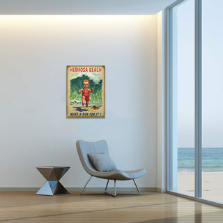 Make a Run For It! - Wood & Metal Wall Art