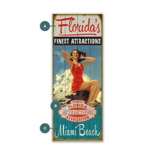 Finest Attractions - Wood & Metal Wall Art Wood by Meissenburg Designs