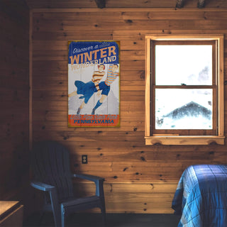 Discover a Winter Wonderland - Wood & Metal Wall Art Meissenburg Designs