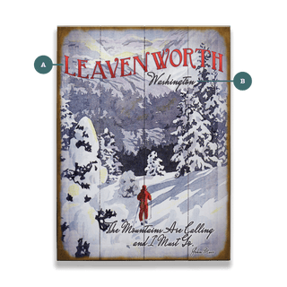 Let Your Mind Alone: John Muir - Wood & Metal Wall Art Meissenburg Designs