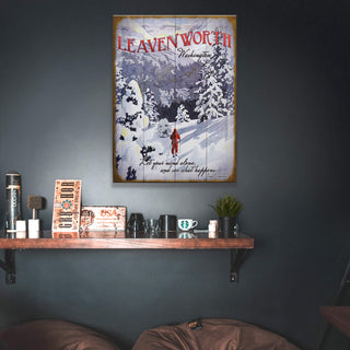 Let Your Mind Alone - Wood & Metal Wall Art Meissenburg Designs