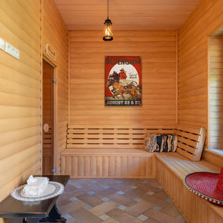 Cowboy Round-up: Alpenglow Festival - Wood & Metal Wall Art Alpenglow Festival