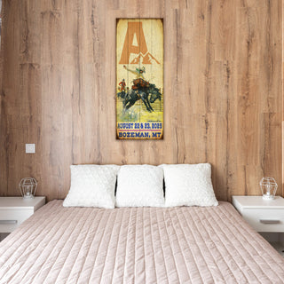 Ride Hard or Crash Hard: Alpenglow Festival - Wood & Metal Wall Art Alpenglow Festival