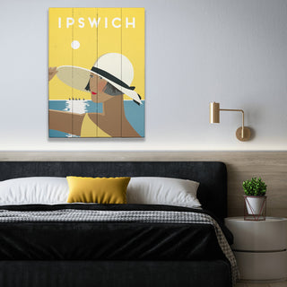 White Sunhat - Wood & Metal Wall Art Meissenburg Designs