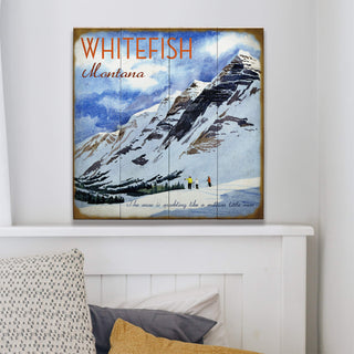 Winter's Sparkle - Wood & Metal Wall Art Meissenburg Designs