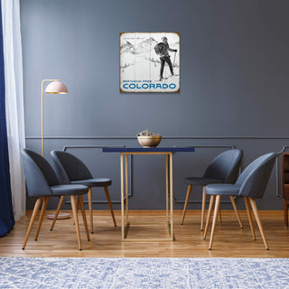 Get Some Fresh Alpine Air - Wood & Metal Wall Art