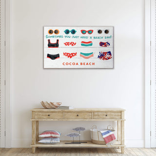 Sometimes You Just Need a Beach Day - Wood & Metal Wall Art