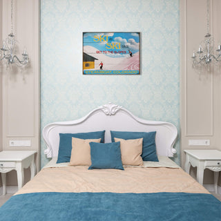 Ski In Ski Out - Wood & Metal Wall Art