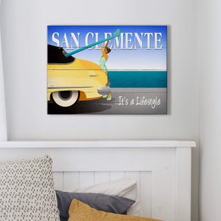 Coastal Crusin...It's a Lifestyle - Wood & Metal Wall Art