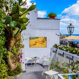 I Love the Beach - Wood & Metal Wall Art Meissenburg Designs