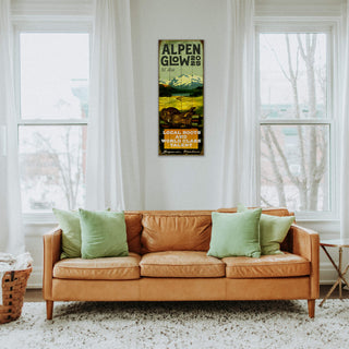 Horses & Hospitality: Alpenglow Festival - Wood & Metal Wall Art Alpenglow Festival