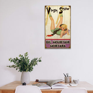 Virgin Snow - Wood & Metal Wall Art Meissenburg Designs