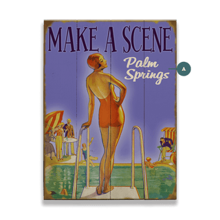 Make a Scene - Wood & Metal Wall Art Wood by Meissenburg Designs