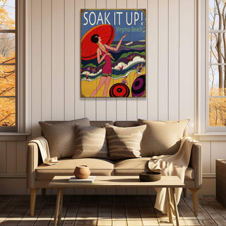 Soak It Up! - Wood & Metal Wall Art